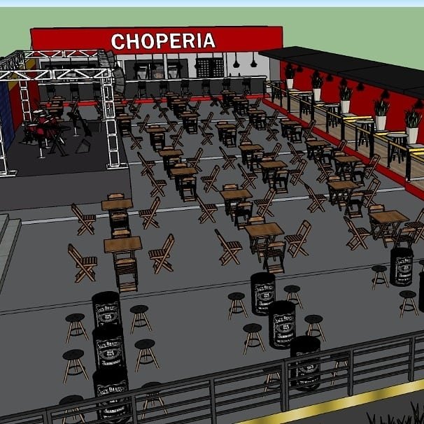 Foto do projeto de expansão